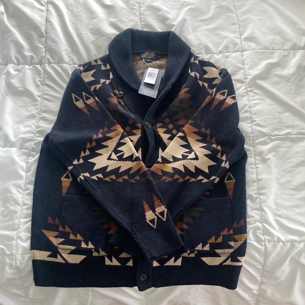 Men’s Large Pendleton sweater, brand new with tags